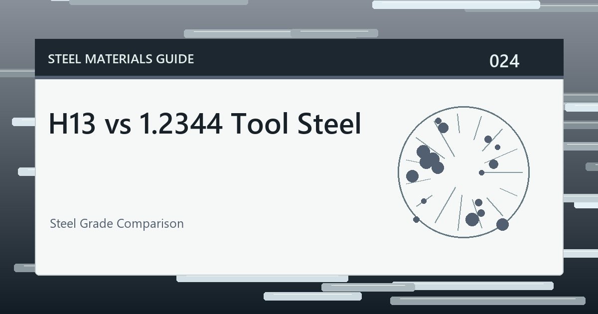 H13 vs 1.2344 Tool Steel guide thumbnail