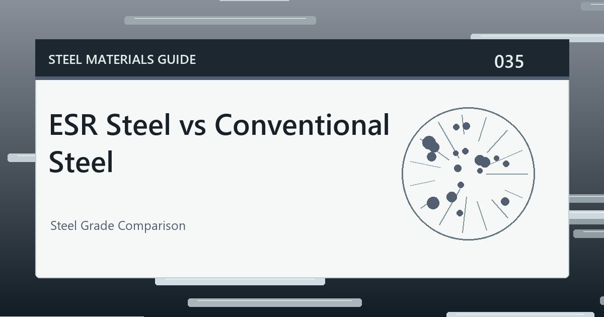 ESR Steel vs Conventional Steel guide thumbnail