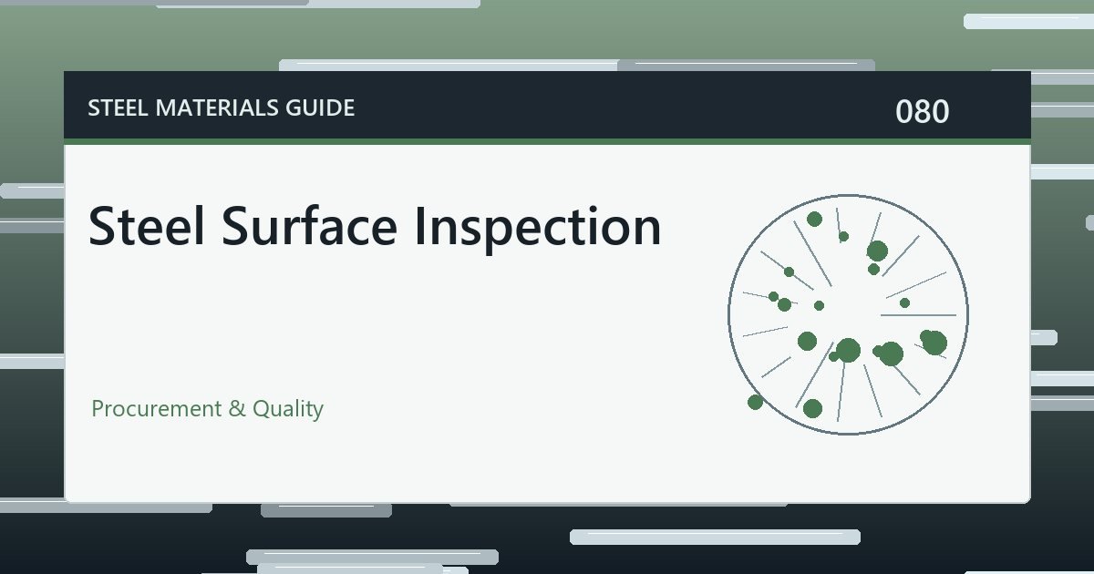 Steel Surface Inspection guide thumbnail