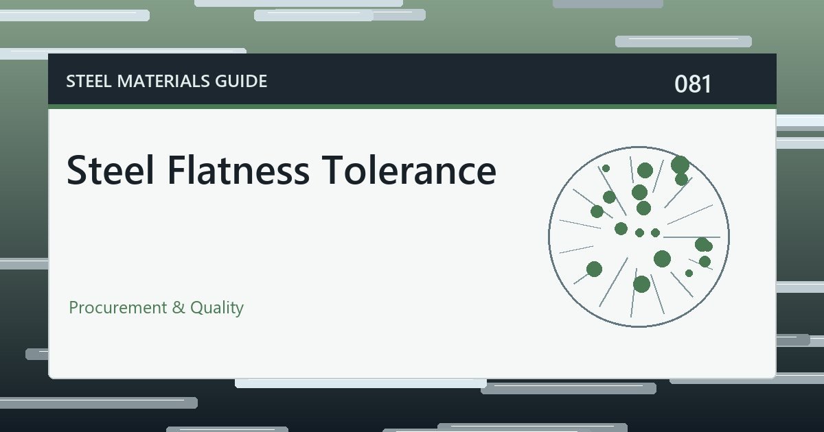 Steel Flatness Tolerance guide thumbnail